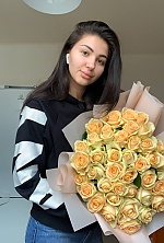 Ukrainian mail order bride Anastasiia from Kharkiv with light brown hair and brown eye color - image 2