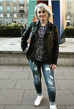 Ukrainian mail order bride Lyudmila from Mykolayiv with blonde hair and green eye color - image 4