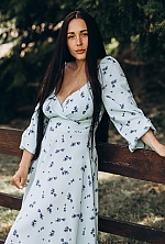Ukrainian mail order bride Anna from Kyiv with black hair and brown eye color - image 4