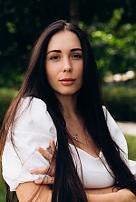 Ukrainian mail order bride Anna from Kyiv with black hair and brown eye color - image 9