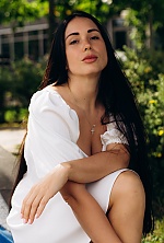 Ukrainian mail order bride Anna from Kyiv with black hair and brown eye color - image 9