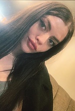 Ukrainian mail order bride Kateryna from Kyiv with black hair and blue eye color - image 6