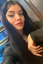 Ukrainian mail order bride Kateryna from Kyiv with black hair and blue eye color - image 7
