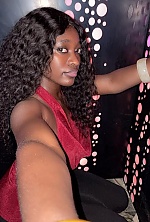 Ukrainian mail order bride Sadiye from Abuja with black hair and brown eye color - image 6
