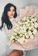 Ukrainian mail order bride Bohdana from Sumy with black hair and brown eye color - image 3
