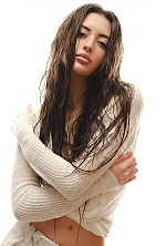 Ukrainian mail order bride Nadia from Kropyvnytskyi with black hair and green eye color - image 13