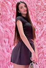 Ukrainian mail order bride Nadia from Kropyvnytskyi with black hair and green eye color - image 2