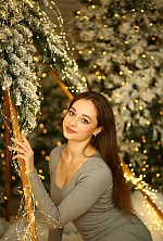 Ukrainian mail order bride Kristina from Kyiv with brunette hair and green eye color - image 7