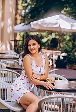 Ukrainian mail order bride Veronika from Lviv with brunette hair and green eye color - image 7