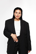 Ukrainian mail order bride Tatiana from Bad Hersfeld with black hair and grey eye color - image 8