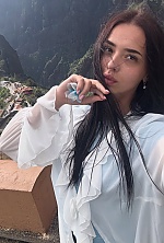 Ukrainian mail order bride Valeriia from Madrid with light brown hair and grey eye color - image 4