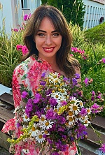 Ukrainian mail order bride Anna from Kyiv with light brown hair and grey eye color - image 15