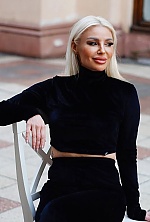Ukrainian mail order bride Irina from Odesa with blonde hair and blue eye color - image 3