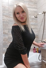 Ukrainian mail order bride Svitlana from Lviv with blonde hair and green eye color - image 11