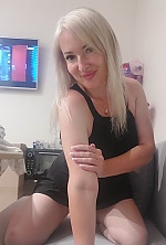 Ukrainian mail order bride Svitlana from Lviv with blonde hair and green eye color - image 5