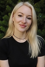 Ukrainian mail order bride Svitlana from Lviv with blonde hair and green eye color - image 13