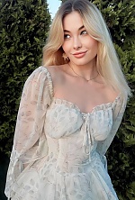 Ukrainian mail order bride Mariia from Kyiv with blonde hair and blue eye color - image 3