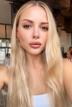 Ukrainian mail order bride Anastasia from Dnipro with blonde hair and hazel eye color - image 4