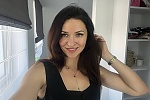 Ukrainian mail order bride Hanna from Kamyanets-Podilskyi with black hair and green eye color - image 5