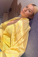Ukrainian mail order bride Daryna from Kyiv with blonde hair and green eye color - image 9
