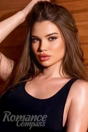Ukrainian mail order bride Daiana from Dnipro with light brown hair and grey eye color - image 1