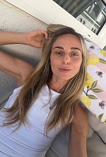 Ukrainian mail order bride Kristina from Boston with light brown hair and brown eye color - image 15