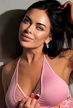 Ukrainian mail order bride Natalia from Kyiv with black hair and green eye color - image 4