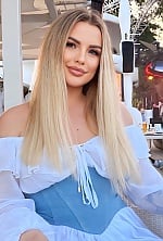 Ukrainian mail order bride Tetiana from Kyiv with blonde hair and green eye color - image 4