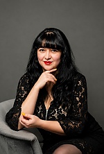 Ukrainian mail order bride Tatiana from Zhovti Vody with black hair and brown eye color - image 3