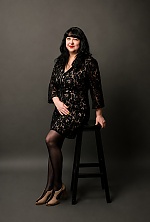 Ukrainian mail order bride Tatiana from Zhovti Vody with black hair and brown eye color - image 4