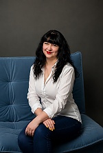 Ukrainian mail order bride Tatiana from Zhovti Vody with black hair and brown eye color - image 6