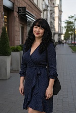 Ukrainian mail order bride Tatiana from Zhovti Vody with black hair and brown eye color - image 14