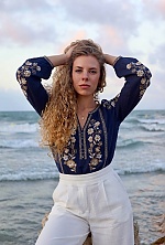 Ukrainian mail order bride Viktoriia from Valencia with blonde hair and blue eye color - image 6