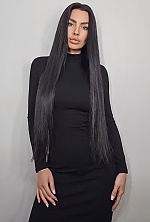 Ukrainian mail order bride Yulia from Kyiv with black hair and brown eye color - image 12