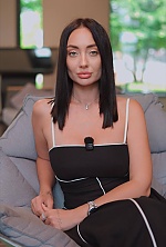 Ukrainian mail order bride Ekaterina from Kyiv with black hair and green eye color - image 10
