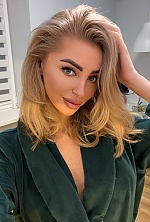 Ukrainian mail order bride Alena from Kyiv with blonde hair and blue eye color - image 5
