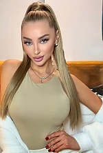 Ukrainian mail order bride Alena from Kyiv with blonde hair and blue eye color - image 4