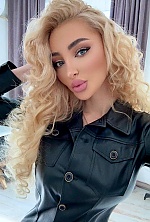 Ukrainian mail order bride Alena from Kyiv with blonde hair and blue eye color - image 8