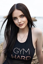 Ukrainian mail order bride Anastasia from Odesa with brunette hair and green eye color - image 7