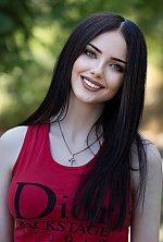 Ukrainian mail order bride Anastasia from Odesa with brunette hair and green eye color - image 5
