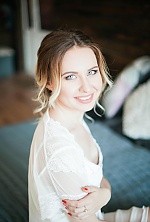 Ukrainian mail order bride Anna from Warsaw with blonde hair and blue eye color - image 4