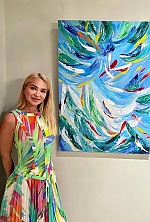 Ukrainian mail order bride Iryna from Paris with blonde hair and brown eye color - image 8