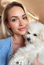 Ukrainian mail order bride Oksana from San Diego with blonde hair and grey eye color - image 2