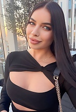 Ukrainian mail order bride Ekaterina from Kyiv with black hair and blue eye color - image 4