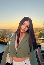 Ukrainian mail order bride Ekaterina from Kyiv with black hair and blue eye color - image 3