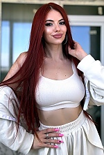 Ukrainian mail order bride Valeria from Odesa with red hair and green eye color - image 10