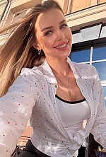 Ukrainian mail order bride Yana from Kharkiv with blonde hair and blue eye color - image 4