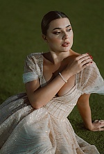 Ukrainian mail order bride Anhelina from Kyiv with auburn hair and brown eye color - image 6
