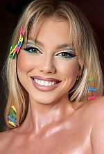 Ukrainian mail order bride Anna from Kharkiv with blonde hair and brown eye color - image 3