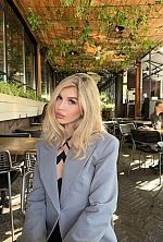 Ukrainian mail order bride Lilia from Dnipro with blonde hair and grey eye color - image 3